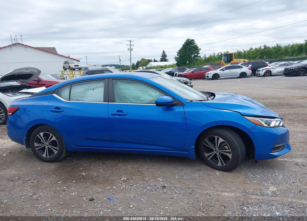 2021 NISSAN SENTRA VIN: 3N1AB8CV1MY308636