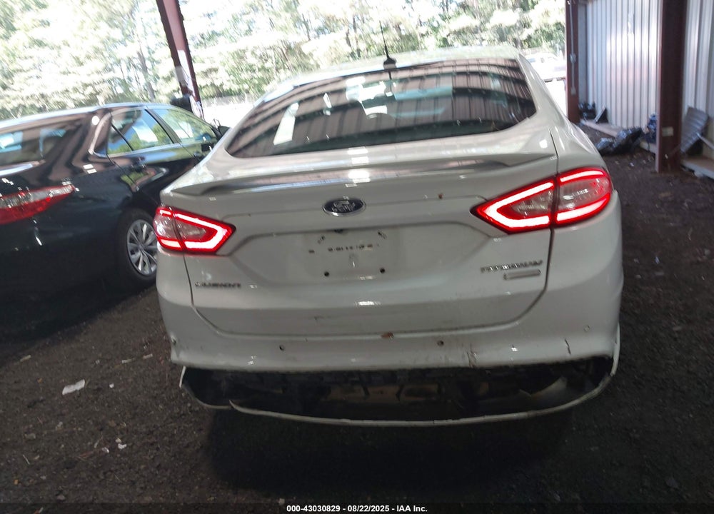 2016 FORD FUSION TITANIUM VIN: 3FA6P0K90GR387523
