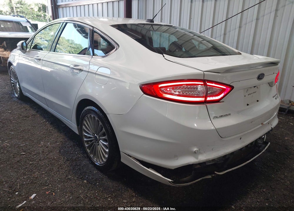 2016 FORD FUSION TITANIUM VIN: 3FA6P0K90GR387523