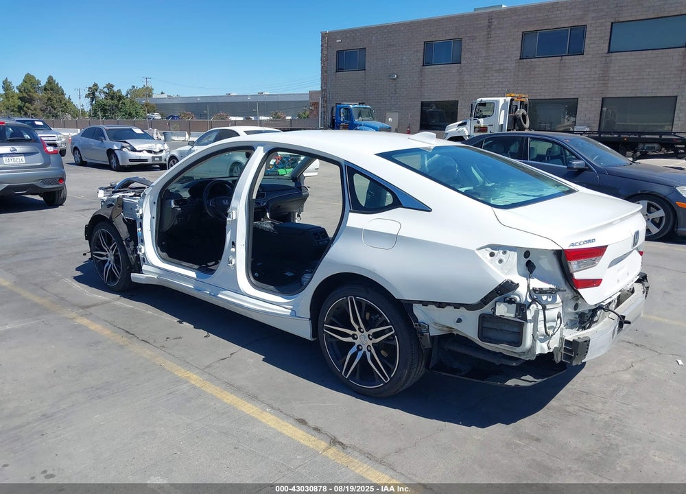 2022 HONDA ACCORD HYBRID TOURING VIN: 1HGCV3F94NA007445
