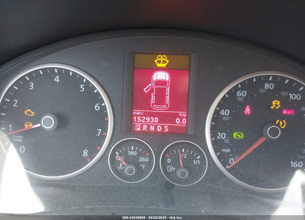 2009 VOLKSWAGEN TIGUAN S/SE/SEL VIN: WVGAV75N29W525411