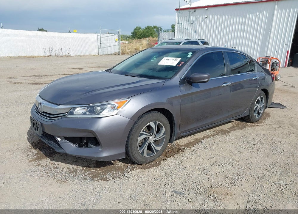 2016 HONDA ACCORD LX VIN: 1HGCR2F31GA138796