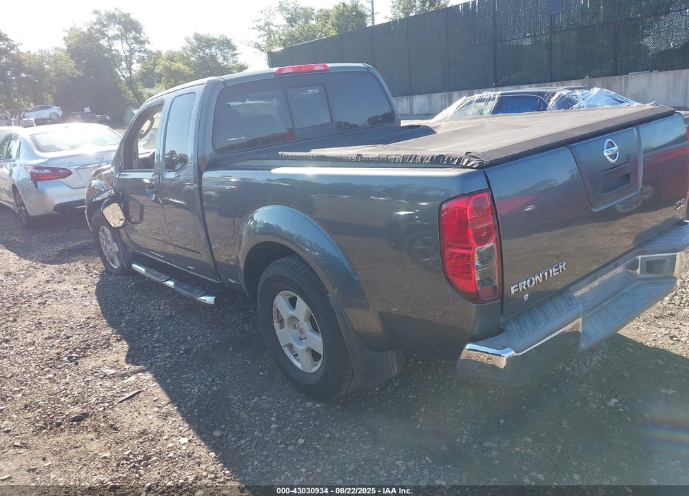 2005 NISSAN FRONTIER VIN: 1N6AD06U35C410183