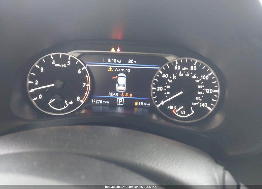 2025 NISSAN ALTIMA VIN: 1N4BL4CV1SN301077