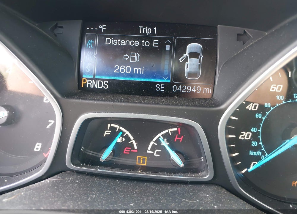 2014 FORD ESCAPE VIN: 1FMCU9JX0EUB42927