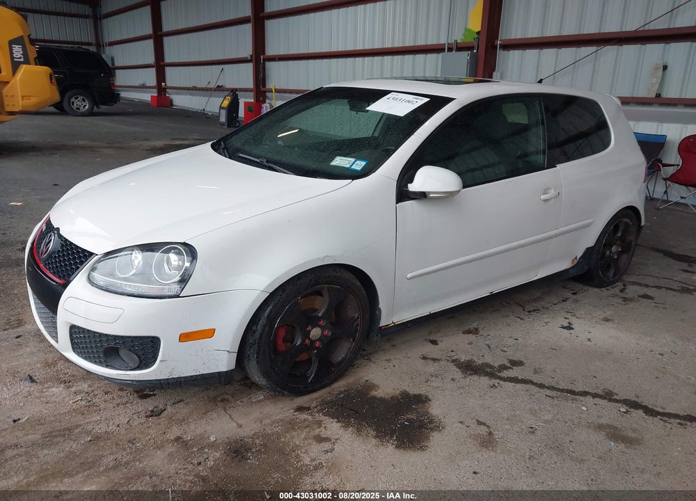 2008 VOLKSWAGEN GTI VIN: WVWFV71K98W069962