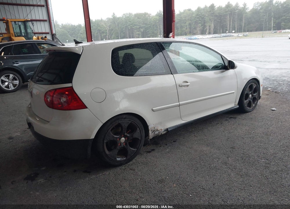 2008 VOLKSWAGEN GTI VIN: WVWFV71K98W069962