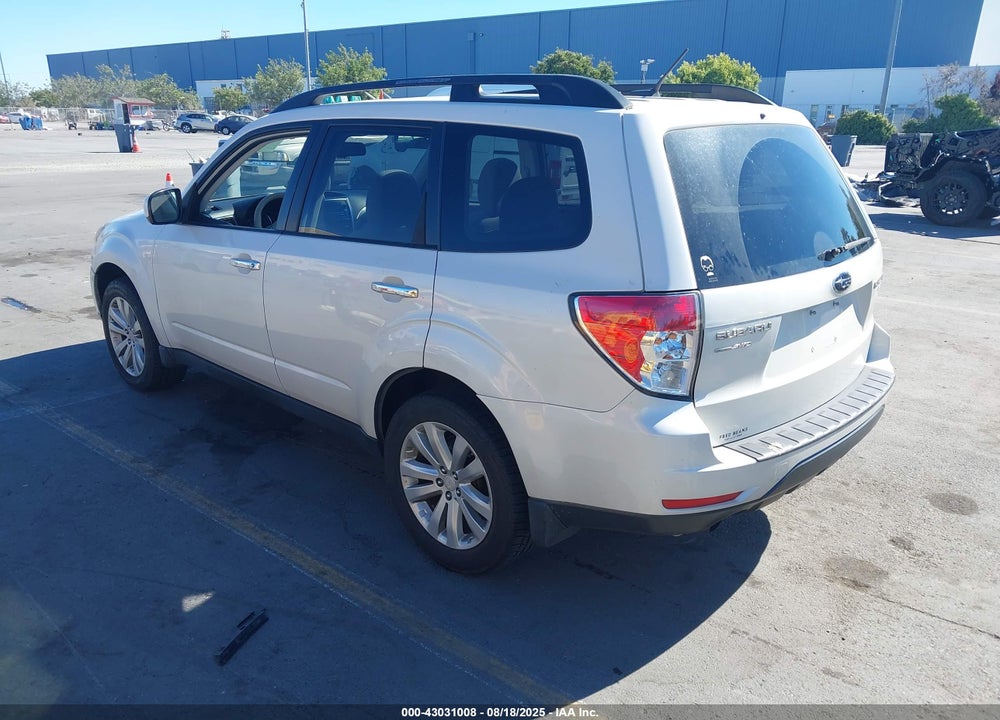 2012 SUBARU FORESTER VIN: JF2SHADC2CH435556