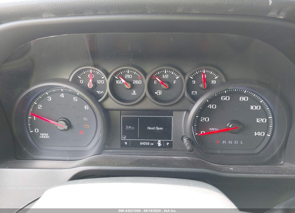 2019 CHEVROLET SILVERADO 1500 VIN: 3GCPWBEH5KG209837