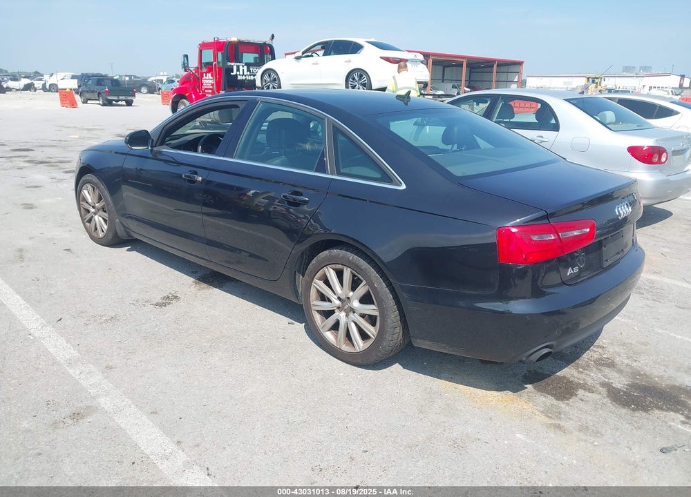 2013 AUDI A6 VIN: WAUGFAFCXDN071135