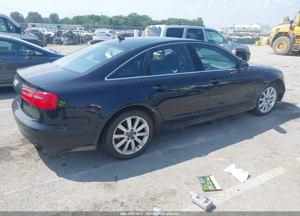 2013 AUDI A6 VIN: WAUGFAFCXDN071135