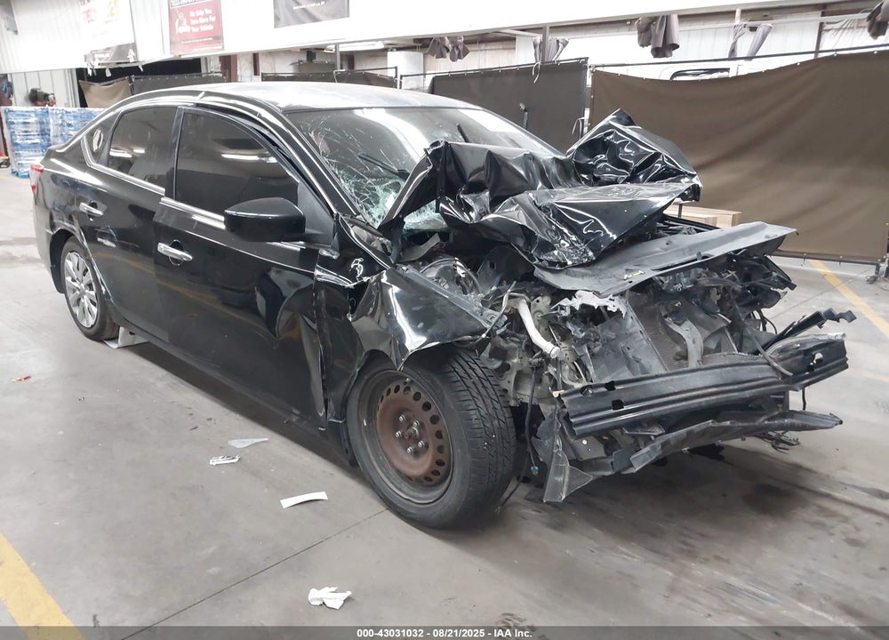 2015 NISSAN SENTRA SV VIN: 3N1AB7APXFY298951