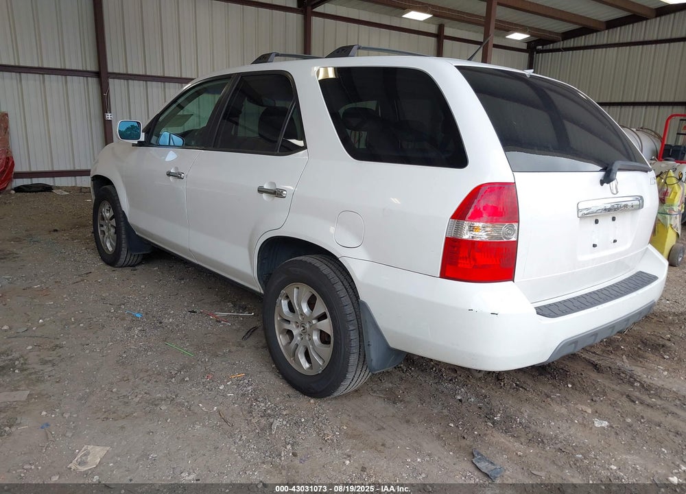 2003 ACURA MDX VIN: 2HNYD18783H520603