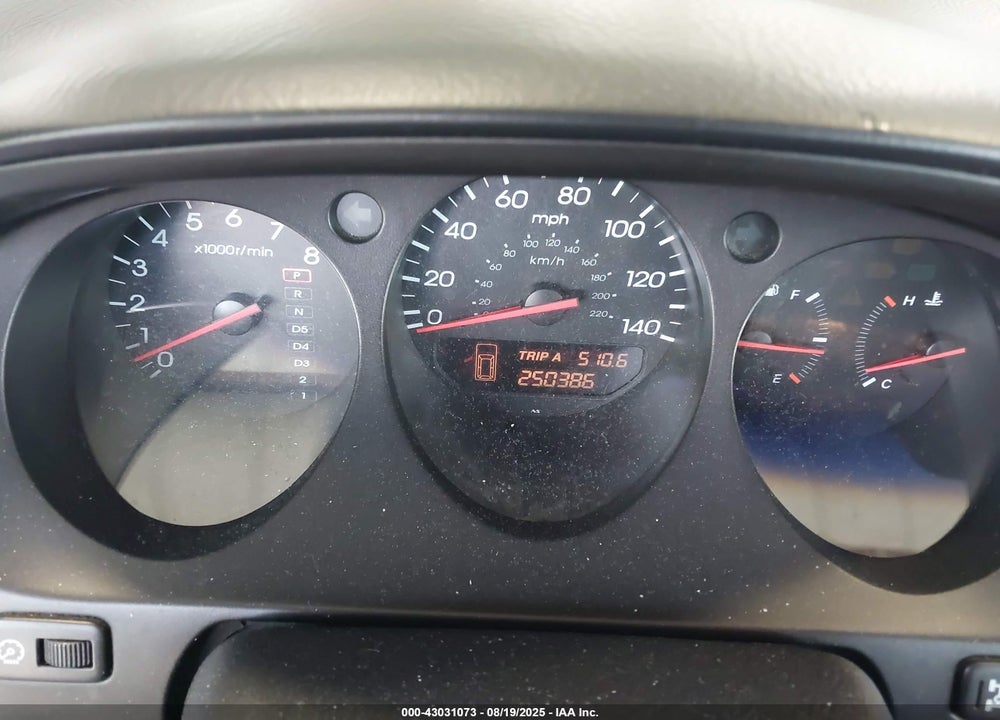 2003 ACURA MDX VIN: 2HNYD18783H520603
