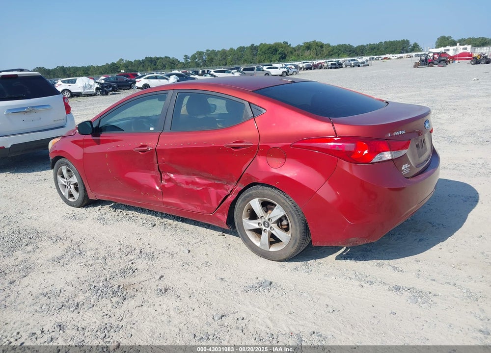 2011 HYUNDAI ELANTRA LIMITED (ULSAN PLANT) VIN: KMHDH4AE2BU115802