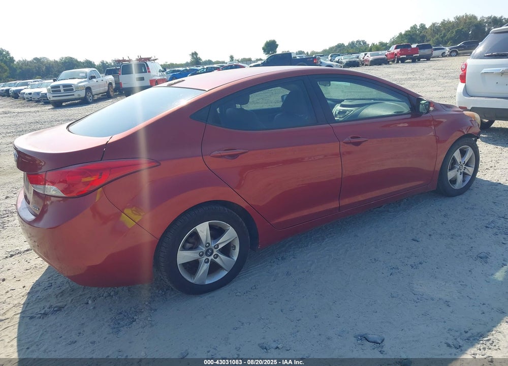2011 HYUNDAI ELANTRA LIMITED (ULSAN PLANT) VIN: KMHDH4AE2BU115802