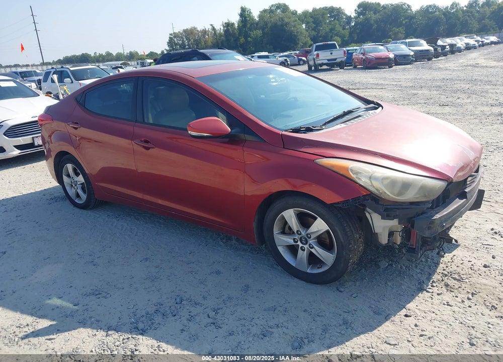 2011 HYUNDAI ELANTRA LIMITED (ULSAN PLANT) VIN: KMHDH4AE2BU115802