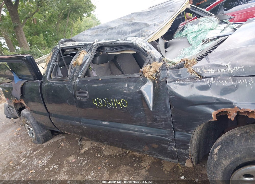 2005 GMC SIERRA 1500 VIN: 1GTEK19B55Z287719