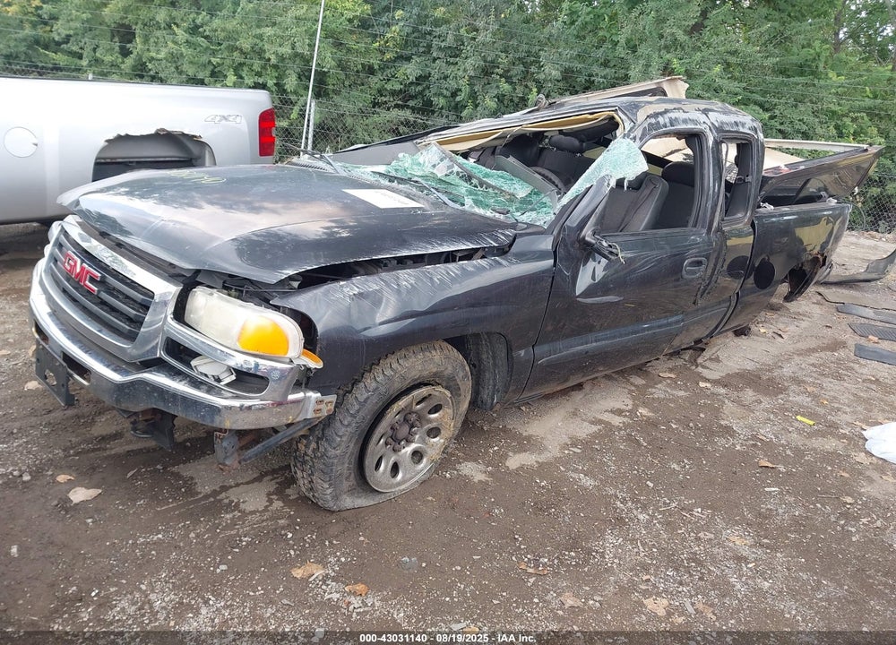 2005 GMC SIERRA 1500 VIN: 1GTEK19B55Z287719