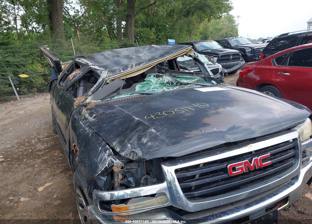 2005 GMC SIERRA 1500 VIN: 1GTEK19B55Z287719