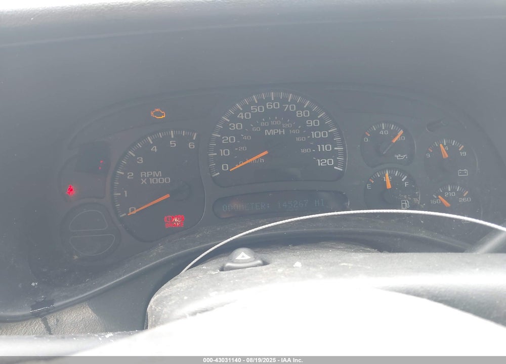 2005 GMC SIERRA 1500 VIN: 1GTEK19B55Z287719