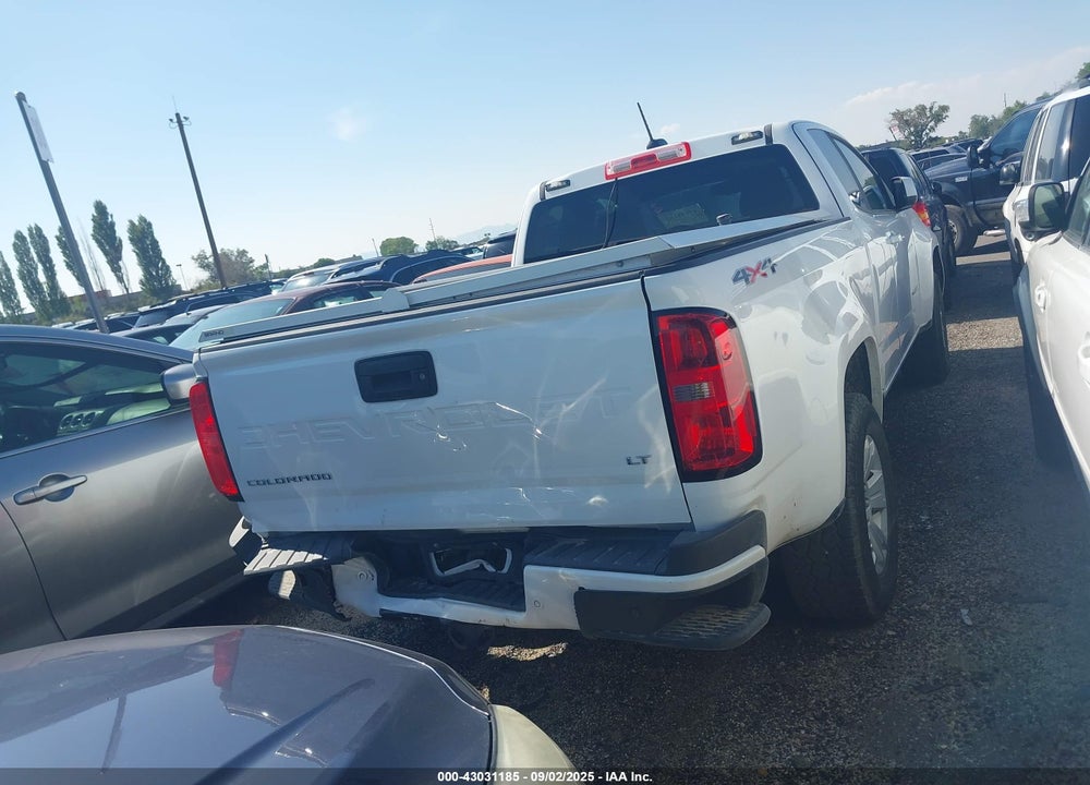 2022 CHEVROLET COLORADO 4WD LONG BOX LT VIN: 1GCHTCEA7N1198929