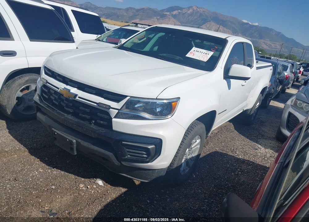 2022 CHEVROLET COLORADO 4WD LONG BOX LT VIN: 1GCHTCEA7N1198929