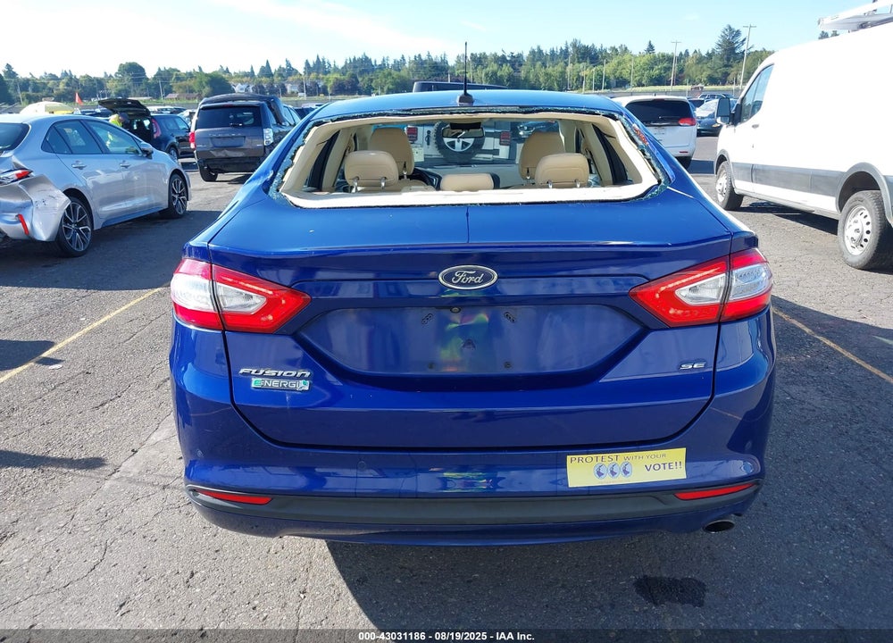 2014 FORD FUSION VIN: 3FA6P0PU2ER307164