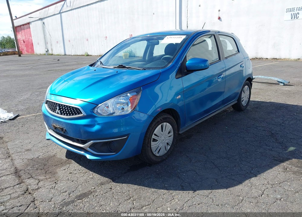 2018 MITSUBISHI MIRAGE VIN: ML32A3HJ6JH007660