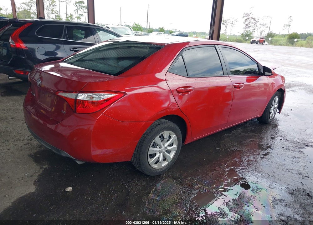 2016 TOYOTA COROLLA VIN: 5YFBURHE4GP378243