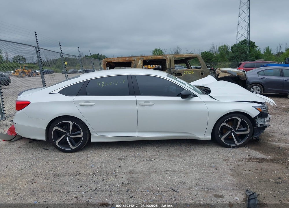 2022 HONDA ACCORD VIN: 1HGCV1F38NA084786