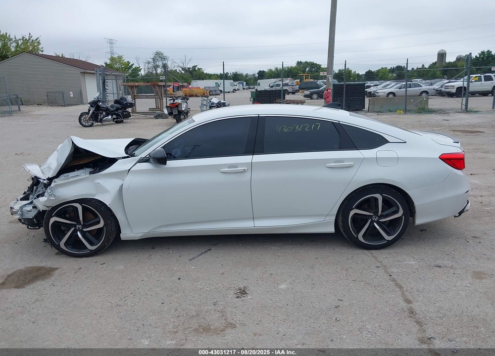 2022 HONDA ACCORD VIN: 1HGCV1F38NA084786