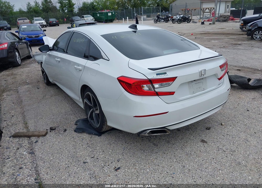 2022 HONDA ACCORD VIN: 1HGCV1F38NA084786