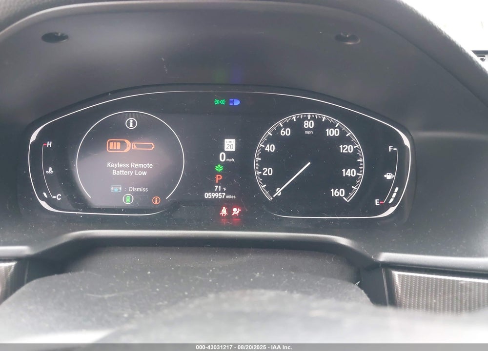 2022 HONDA ACCORD VIN: 1HGCV1F38NA084786