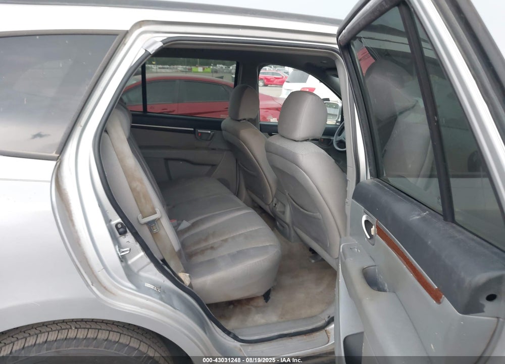 2008 HYUNDAI SANTA FE GLS VIN: 5NMSG13DX8H184478