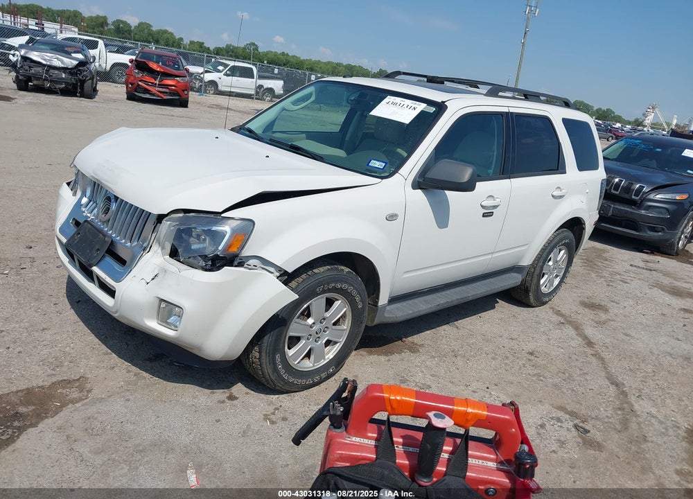 2009 MERCURY MARINER VIN: 4M2CU81739KJ22021
