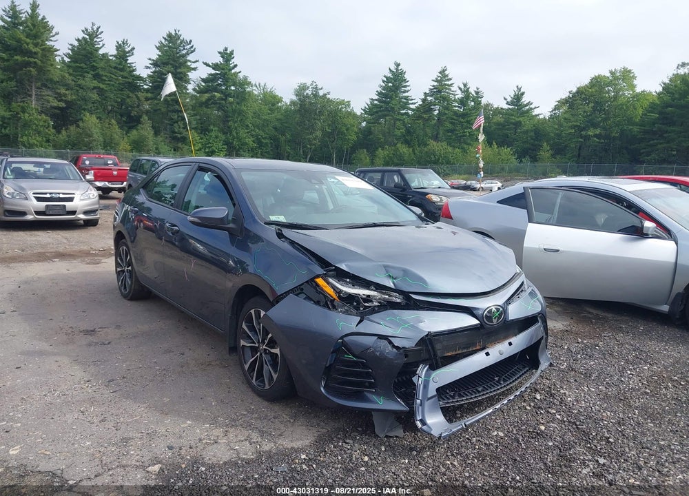2017 TOYOTA COROLLA XSE VIN: 2T1BURHE4HC885466