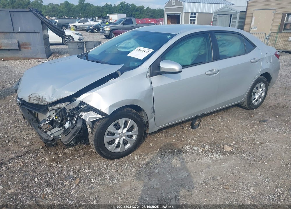 2016 TOYOTA COROLLA VIN: 2T1BURHE1GC553371
