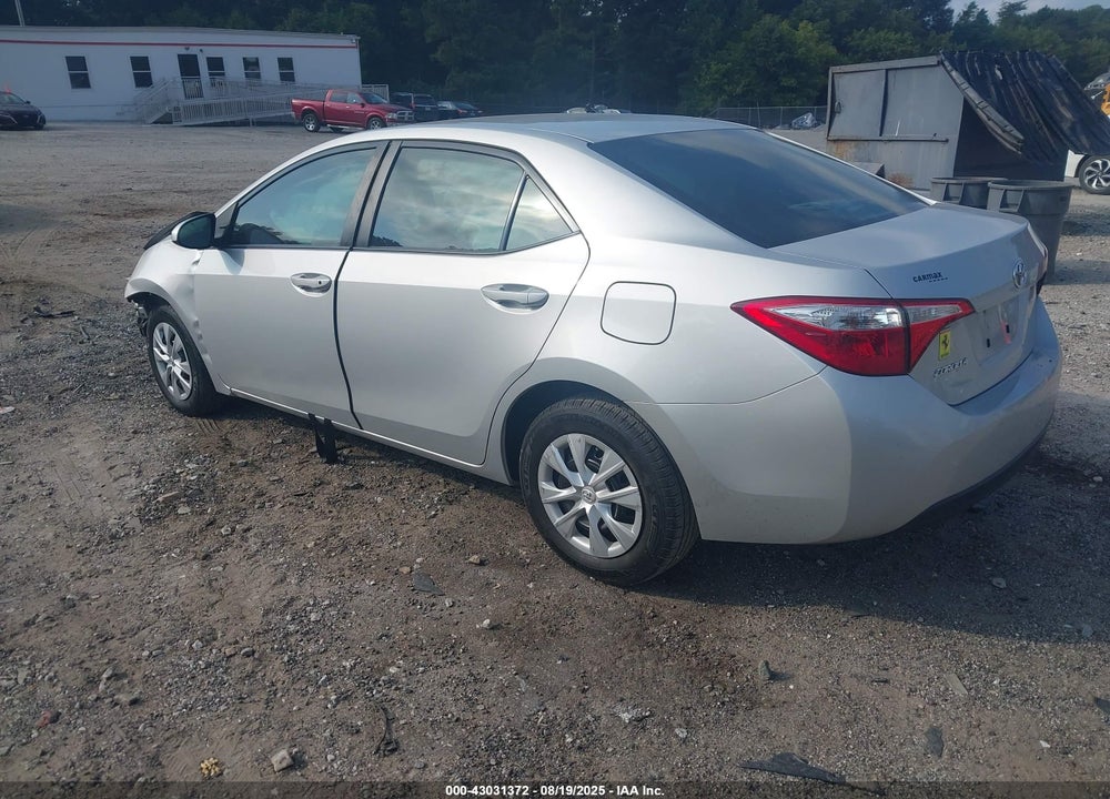2016 TOYOTA COROLLA VIN: 2T1BURHE1GC553371