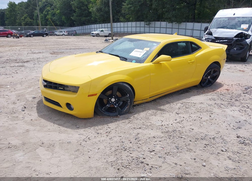 2012 CHEVROLET CAMARO 1LT VIN: 2G1FB1E35C9133367