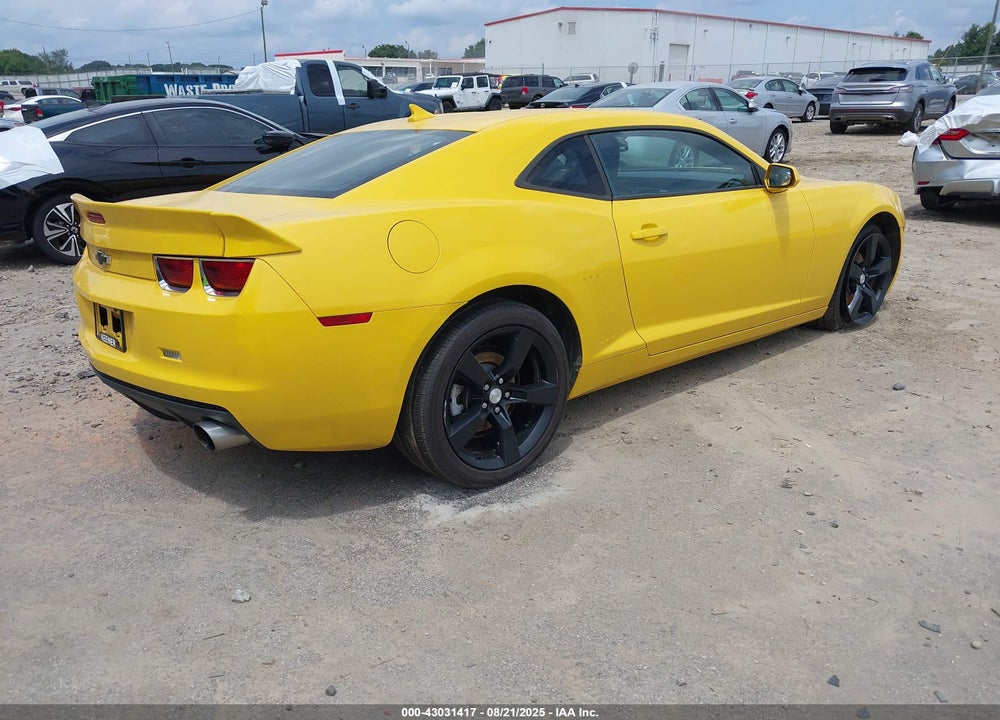 2012 CHEVROLET CAMARO 1LT VIN: 2G1FB1E35C9133367