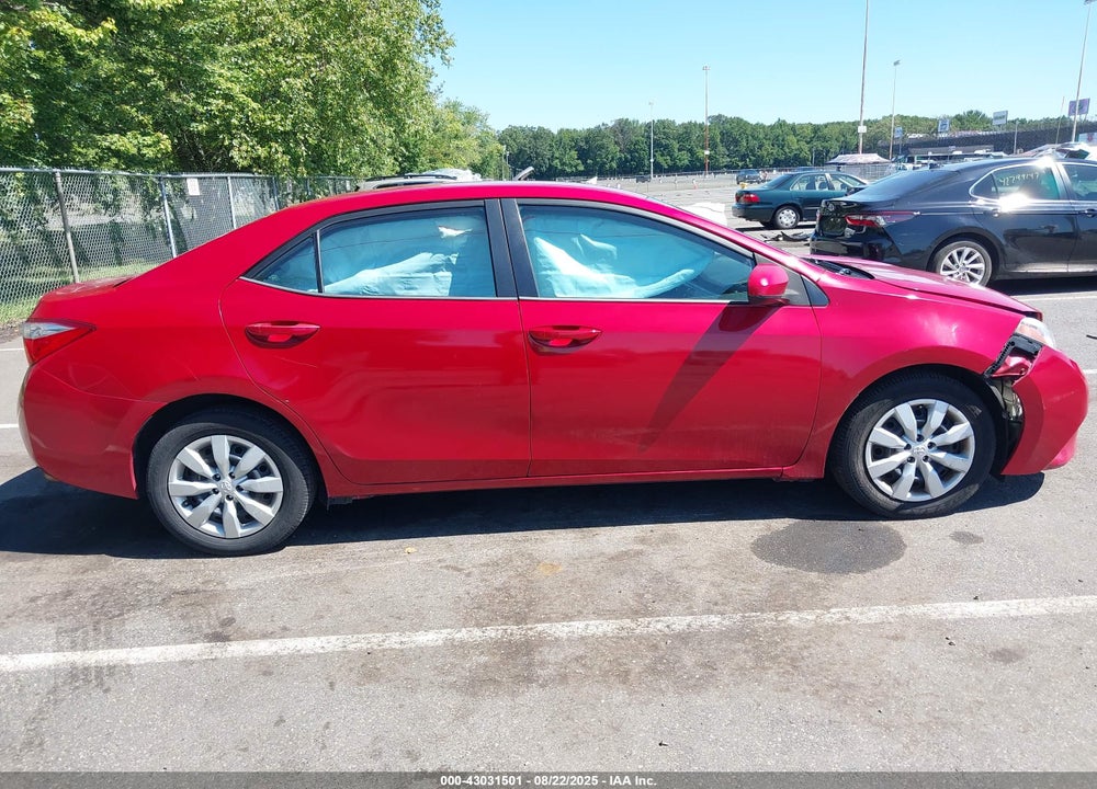 2015 TOYOTA COROLLA VIN: 2T1BURHE8FC399319