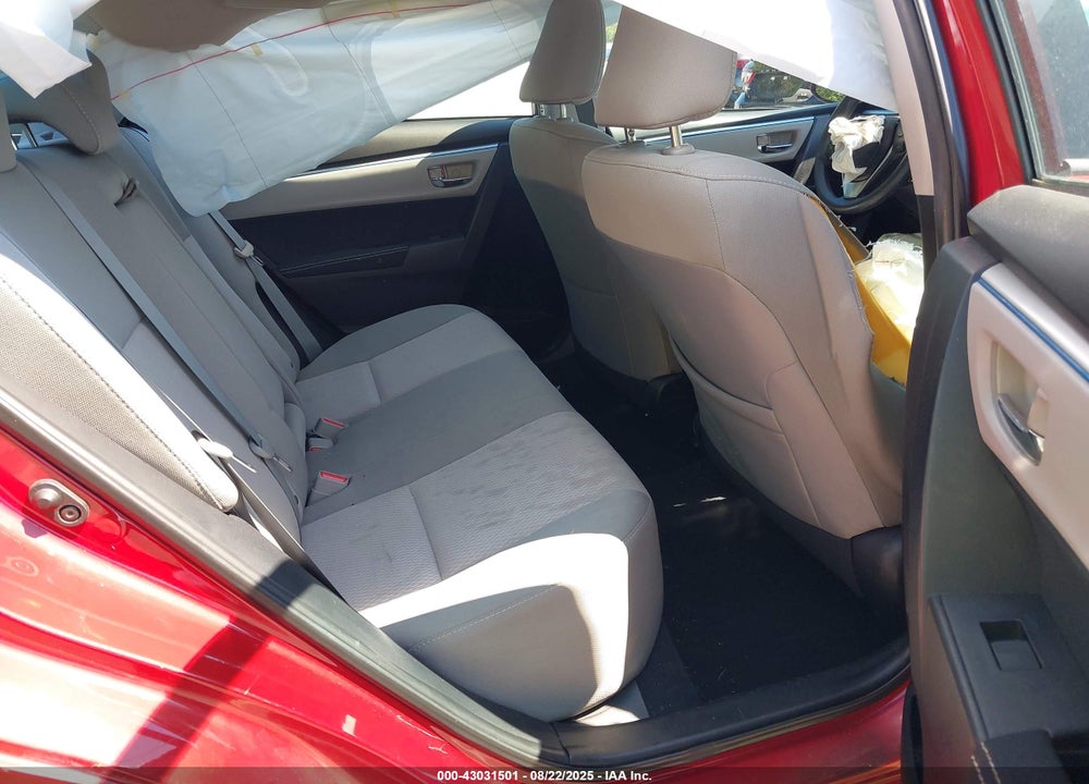 2015 TOYOTA COROLLA VIN: 2T1BURHE8FC399319