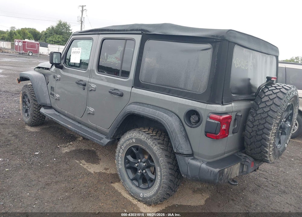 2020 JEEP WRANGLER UNLIMITED VIN: 1C4HJXDN3LW289357