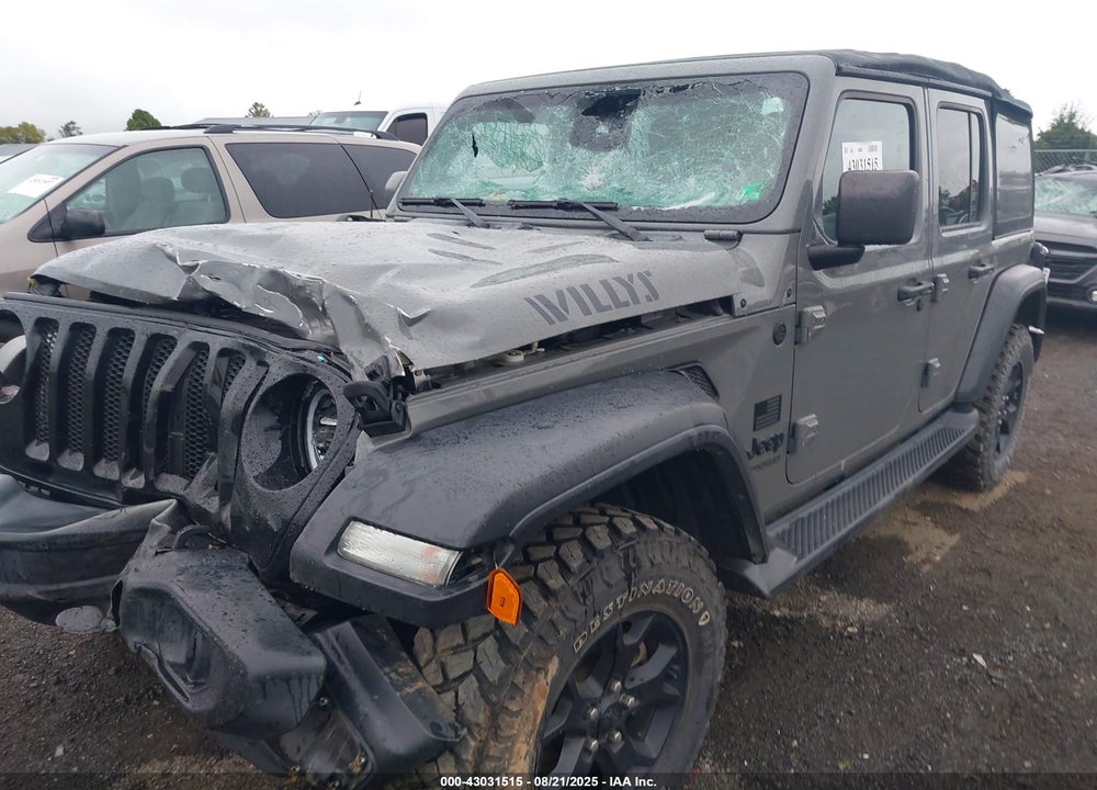 2020 JEEP WRANGLER UNLIMITED VIN: 1C4HJXDN3LW289357