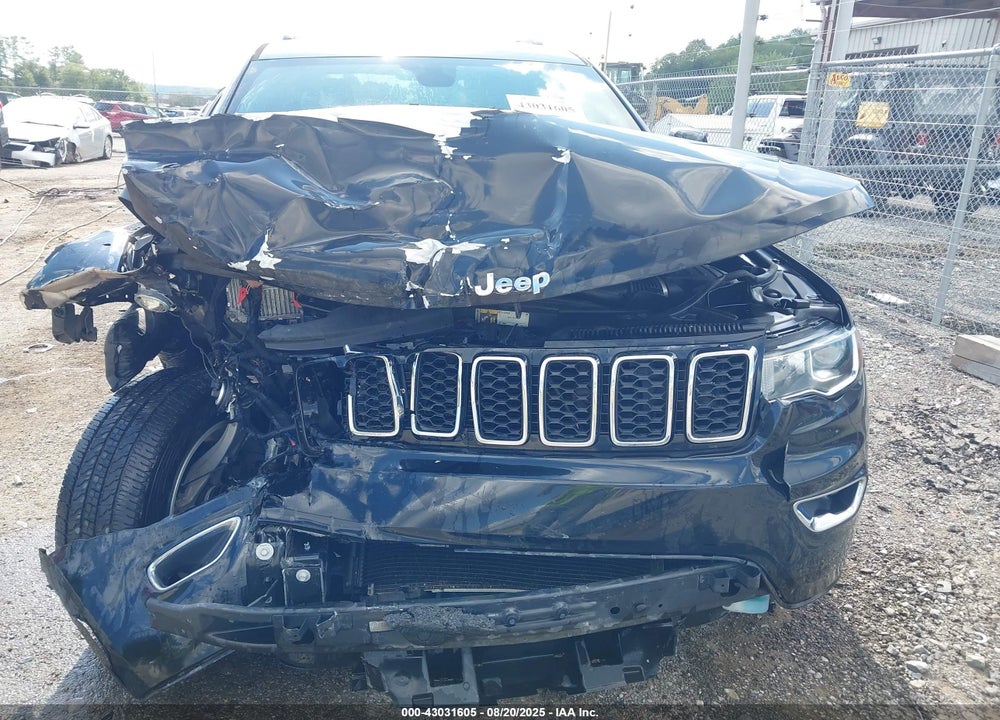 2017 JEEP GRAND CHEROKEE LAREDO 4X4 VIN: 1C4RJFAG3HC876784