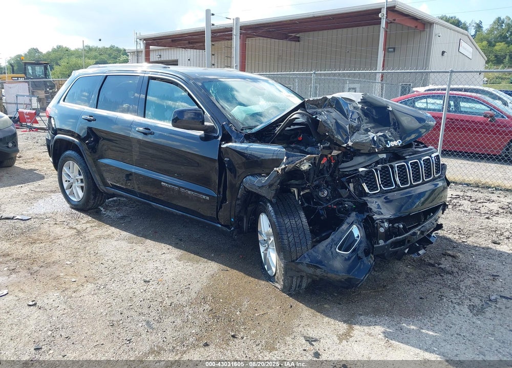 2017 JEEP GRAND CHEROKEE LAREDO 4X4 VIN: 1C4RJFAG3HC876784