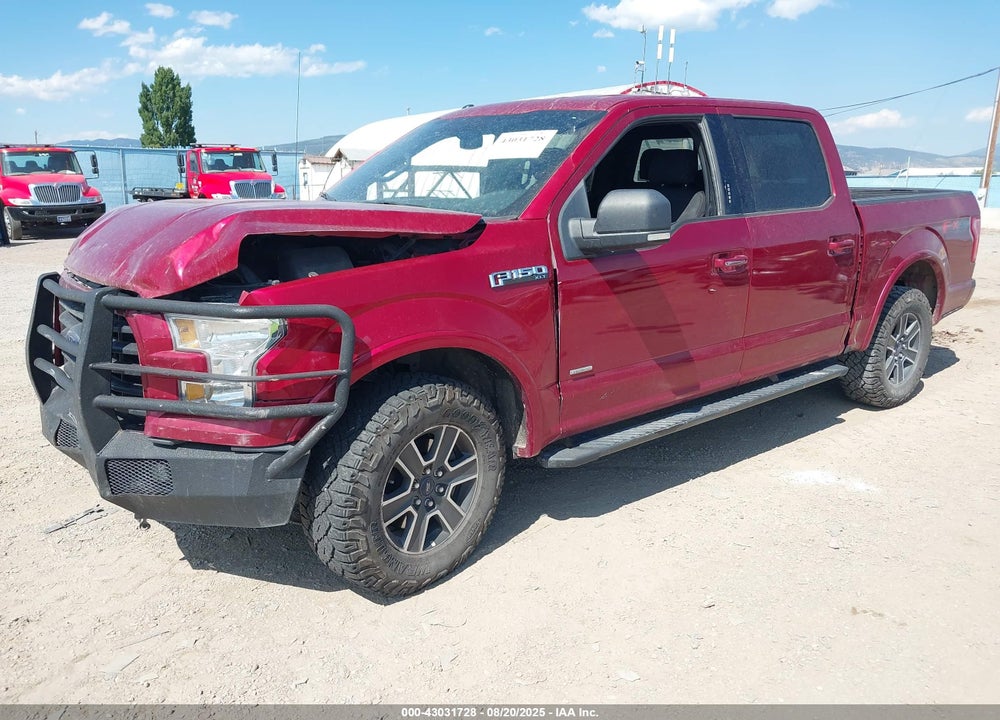 2015 FORD F-150 VIN: 1FTEW1EG2FKE66459