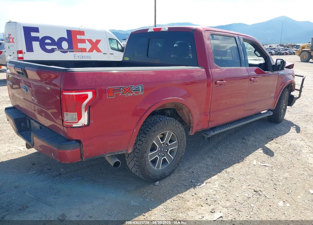 2015 FORD F-150 VIN: 1FTEW1EG2FKE66459