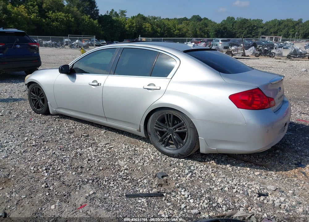 2011 INFINITI G37 VIN: JN1CV6AR2BM402583